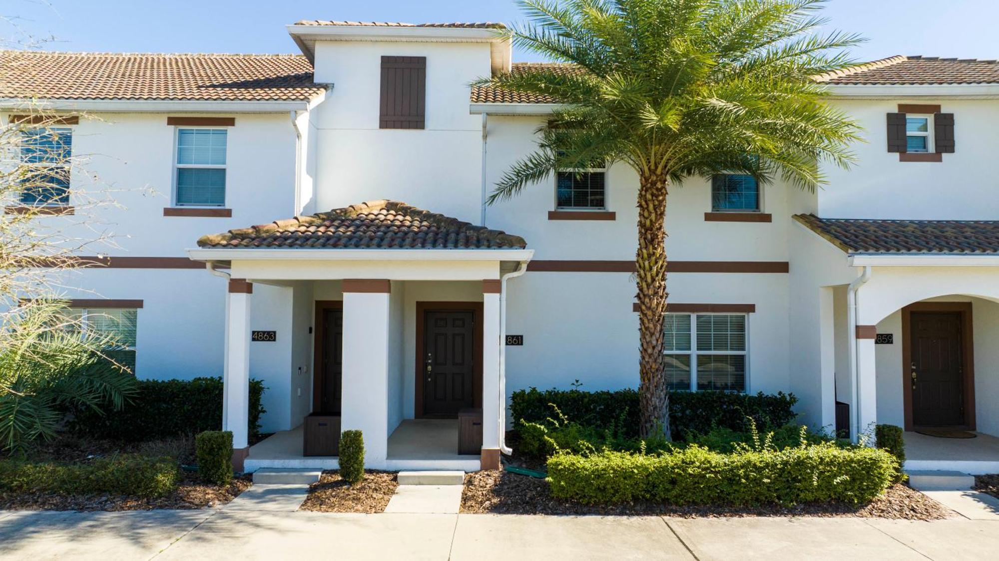 Four Bedrooms Townhome 4861 Kissimmee Exterior photo